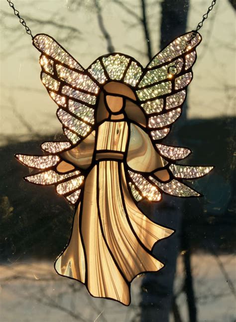 angel patterns stained glass